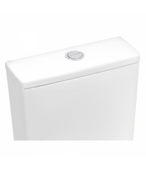 Унитаз-компакт Qtap Virgo безободковый с сиденьем Soft-close QT18222169ARW