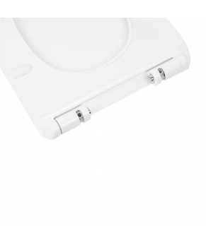 Унитаз-компакт Qtap Virgo безободковый с сиденьем Soft-close QT18222169ARW