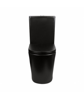 Унитаз-компакт Qtap Scorpio безободковый с сиденьем Soft-close QT14222125ARMB