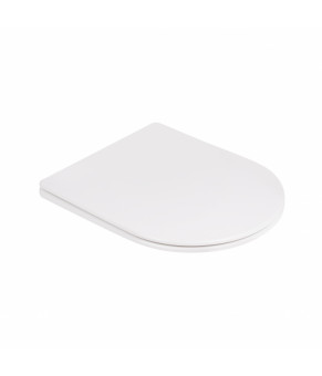 Унитаз-компакт Qtap Swan безободковый с сиденьем Soft-close QT16223178W