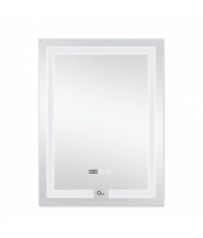 Зеркало Qtap Mideya (DC-F936) 500х800 с LED-подсветкой Touch, антизапотеванием, димером (QT2078F936W)