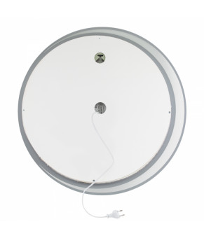 Зеркало Qtap Mideya с антизапотеванием (DC-F804) 600х600 QT2078F804W