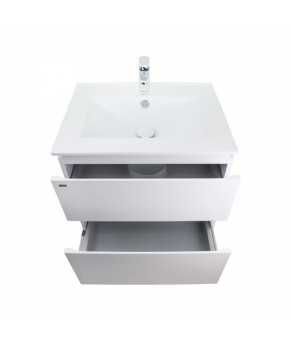 Тумба подвесная с раковиной Qtap Albatross QT0172TP600D3060CW