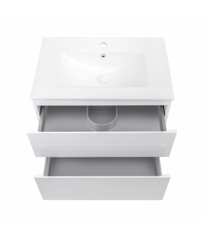 Тумба подвесная с раковиной Qtap Albatross QT0172TP700D3070CW
