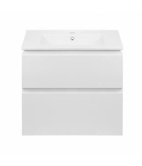 Тумба подвесная с раковиной Qtap Albatross QT0172TP700D3070CW