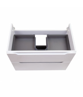 Тумба подвесная с раковиной Qtap Scorpio QT1472TPВ8013080CW