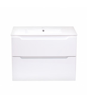 Тумба подвесная с раковиной Qtap Scorpio QT1472TPВ8013080CW