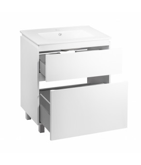Тумба напольная с раковиной Qtap Albatross QT0171TN800D3080CW