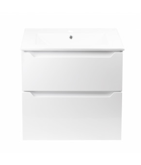 Тумба подвесная с раковиной Qtap Scorpio QT1472TPВ6013060CW