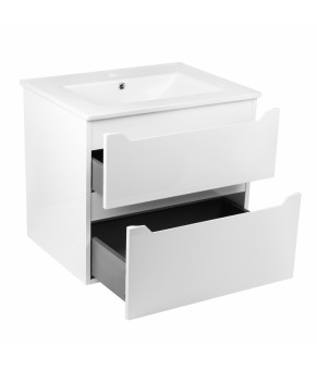 Тумба подвесная с раковиной Qtap Scorpio QT1472TPВ7013070CW