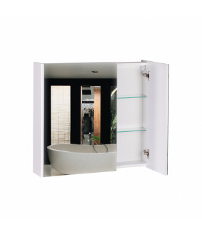 Зеркальный шкаф подвесной Qtap Scorpio QT1477ZP701W