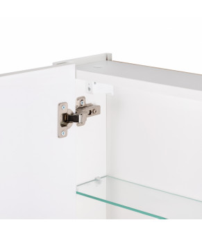 Зеркальный шкаф подвесной Qtap Scorpio QT1477ZP701W