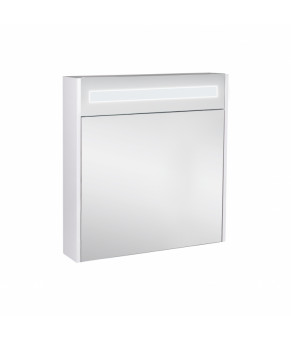 Зеркальный шкаф подвесной Qtap Robin с подсветкой QT1377ZP7001W