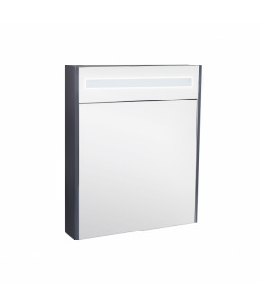 Зеркальный шкаф подвесной Qtap Robin с подсветкой QT1377ZP6002G