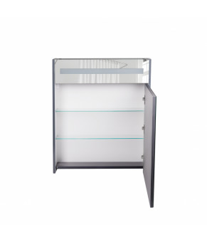 Зеркальный шкаф подвесной Qtap Robin с подсветкой QT1377ZP6002G