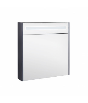 Зеркальный шкаф подвесной Qtap Robin с подсветкой QT1377ZP7002G