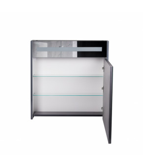 Зеркальный шкаф подвесной Qtap Robin с подсветкой QT1377ZP7002G