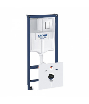 Набор инсталляция 5 в 1 Grohe Rapid SL 38827000 + унитаз с сиденьем Qtap Crow QT05335170W