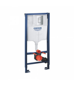 Набор инсталляция 4 в 1 Grohe Rapid SL 38772001 + унитаз с сиденьем Qtap Jay QT07335176W