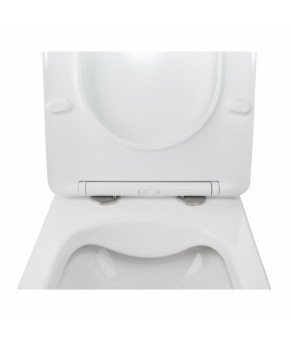 Комплект Qtap инсталляция Nest QTNESTM425M11CRM + унитаз с сиденьем Jay QT07335176W + набор для гигиенического душа со смесителем Inspai-Varius QTINSVARCRMV00440501