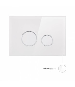 Панель смыва Qtap Nest QT0111V1164GW Белый (SD00038771)