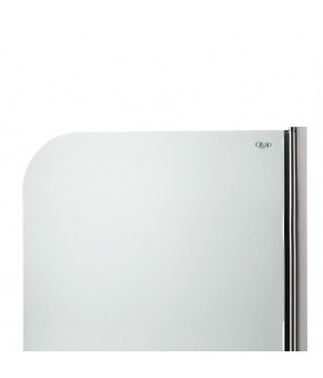 Штора на ванну Qtap Standard CRM407513APR Pear 6 мм, 75х140 см, правая (STDCRM407513APR)