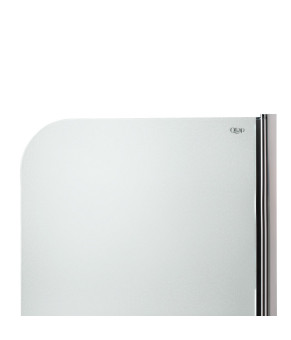 Штора на ванну Qtap Standard CRM407513APR Pear 6 мм, 75х140 см, правая (STDCRM407513APR)