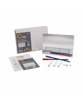 Панель смыва Qtap Nest QT0111M08381CRM Хром