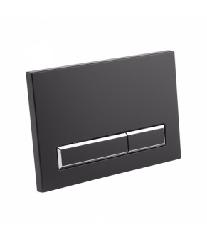 Панель смыва Qtap Nest QT0111M08V1091MB Матовая Черная (SD00038776)