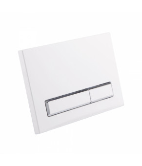 Панель смыва Qtap Nest QT0111M08V1384W Белый (SD00038777)
