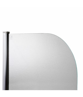 Штора на ванну Lidz Brama SS80x140L.CRM.FR Frost
