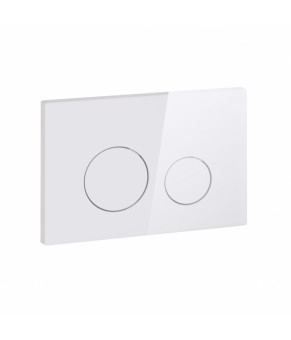 Панель смыва Qtap Nest QT0111M11110W, белая (SD00042966)