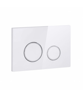 Панель смыва для унитаза Qtap Nest QT0111M11V1114W