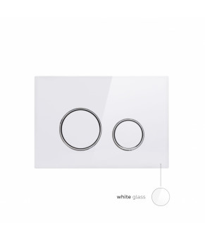 Панель смыва для унитаза Qtap Nest QT0111M11V1114W