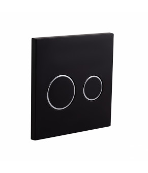Панель смыва Qtap Nest Uni QT0211P01V1178MB Черная Матовая (SD00042971)