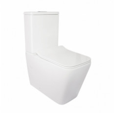 купить недорого Унитаз-компакт Qtap Crow безободковый с сиденьем Soft-close QT05222170W