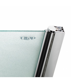 Набор Qtap дверь в нишу Presto CRM208.P5 + поддон Unisquare 308815