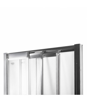 Набор Qtap дверь в нишу Uniford CRM208.C4 + поддон Unisquare 308815