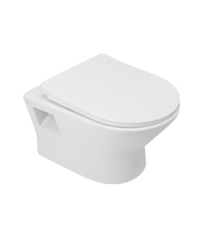 Набор Qtap инсталляция Nest QTNESTM425M11SAT + унитаз с сиденьем Lark QT0331159W