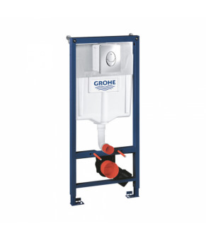 Набор инсталляция 4 в 1 Grohe Rapid SL 38721001 + унитаз с сиденьем Qtap Lark QT0331159W