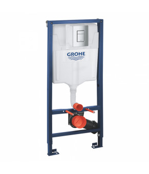 Набор инсталляция 4 в 1 Grohe Rapid SL 38772001 + унитаз с сиденьем Qtap Tern QT1733052ERW