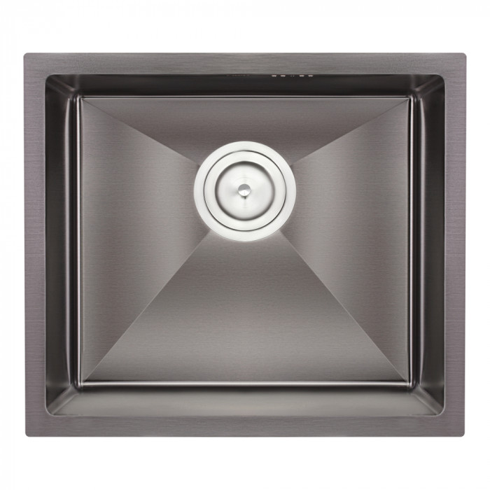 Кухонна мийка Qtap D4843BL Black 2.7/1.0 мм (QTD4843BLPVD2710)