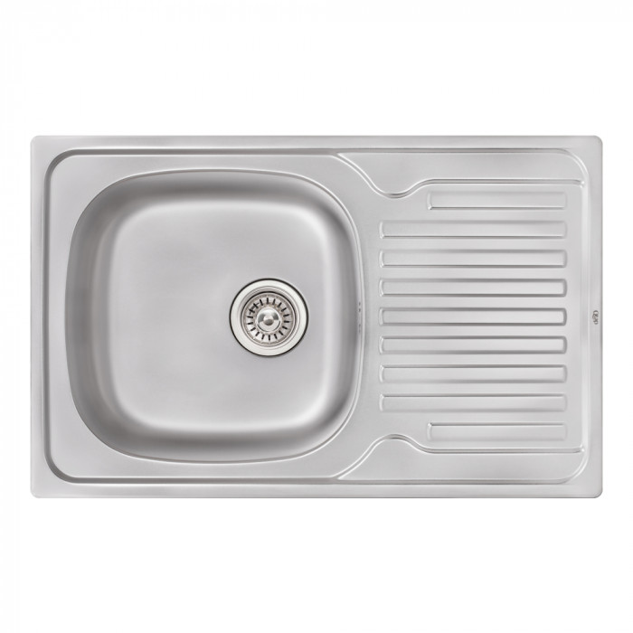 Кухонна мийка Qtap 7850 Satin 0,8 мм (QT7850SAT08)
