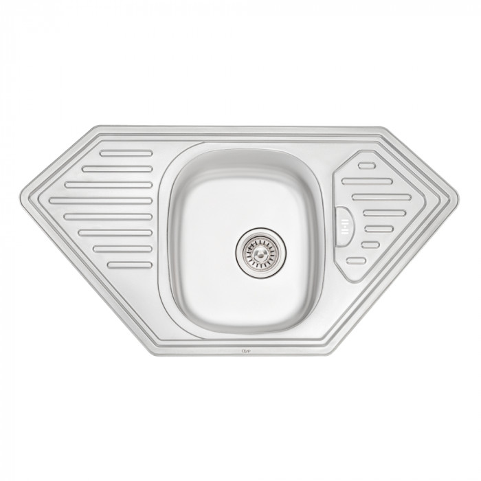 Кухонна мийка Qtap 9550 Satin 0,8 мм (QT9550SAT08)
