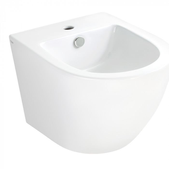 Биде подвесное Qtap Robin 515х370х350 White QT13551381GW