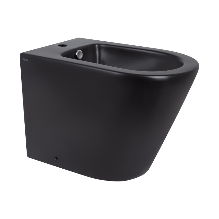 Биде напольное Qtap Scorpio Matt black QT14441003CMB