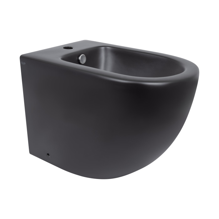 Биде напольное Qtap Robin Matt black QT13442141CMB