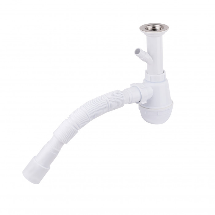 Сифон для кухонного миття Lidz (WHI) 60 05 M002 00
