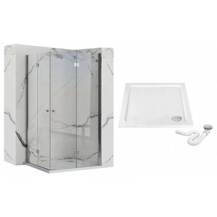 Душевая кабина Rea + поддон Fold 90 N 90х90 9739015140