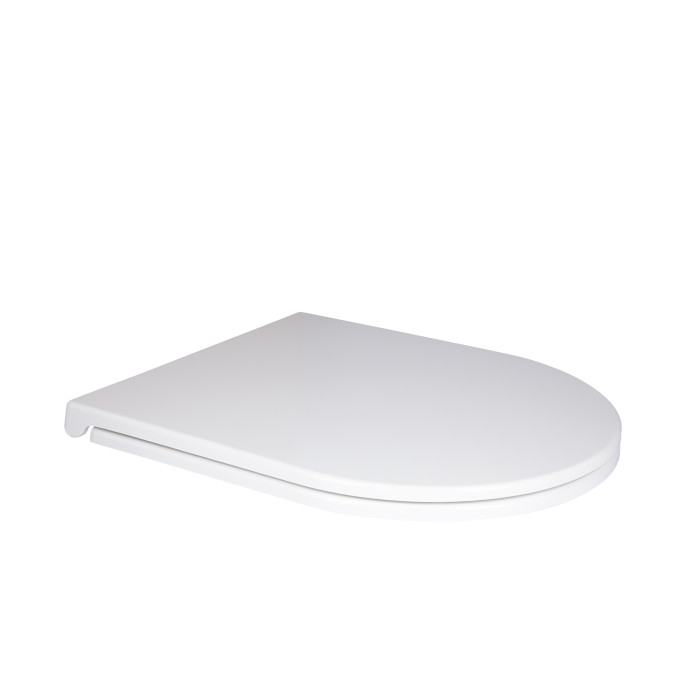 Сиденье для унитаза Qtap Robin/Aries с микролифтом Slim QT99HY2411W